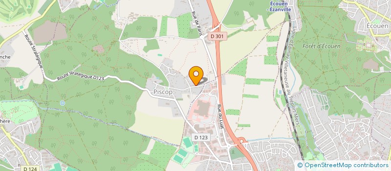 localisation de l'entreprise MADAME KARINE OKONSKI  PISCOP