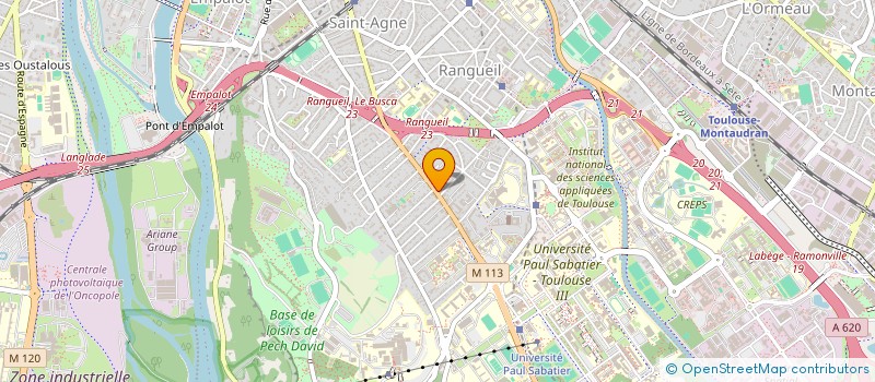 localisation de l'entreprise MADAME KARINE OTAL à TOULOUSE