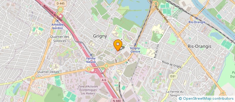 localisation de l'entreprise MADAME KARINE OZGUR  GRIGNY