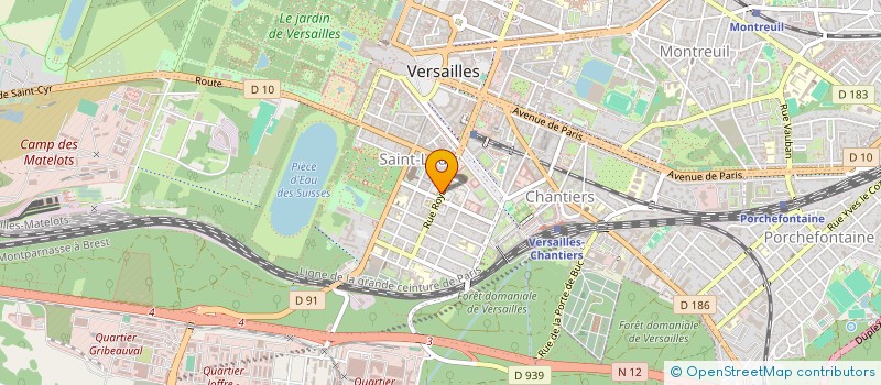 localisation de l'entreprise MADAME KARINE PAPAZIAN à VERSAILLES