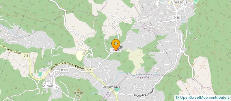 localisation de l'entreprise MADAME KARINE PASCAL  MIMET