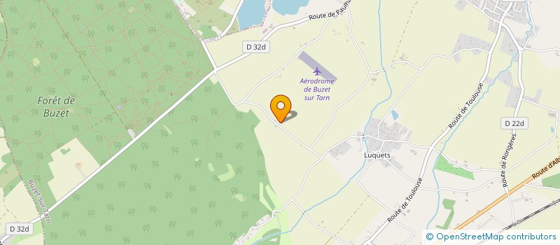 localisation de l'entreprise MADAME KARINE PATETSOS  BUZET-SUR-TARN