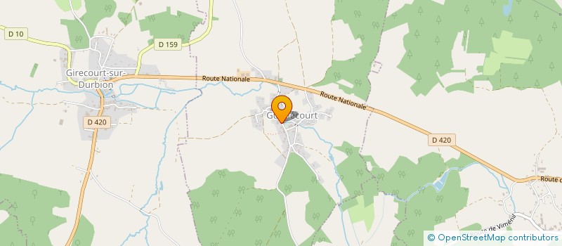 localisation de l'entreprise MADAME KARINE PAULETTE  CLA BARROIS  HERPELMONT