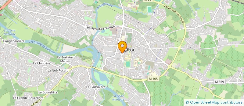 localisation de l'entreprise MADAME KARINE PAUMIER  VERTOU