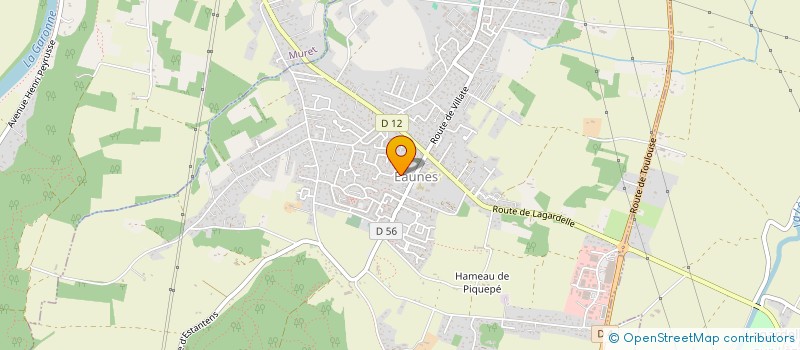 localisation de l'entreprise MADAME KARINE PAYAN  EAUNES