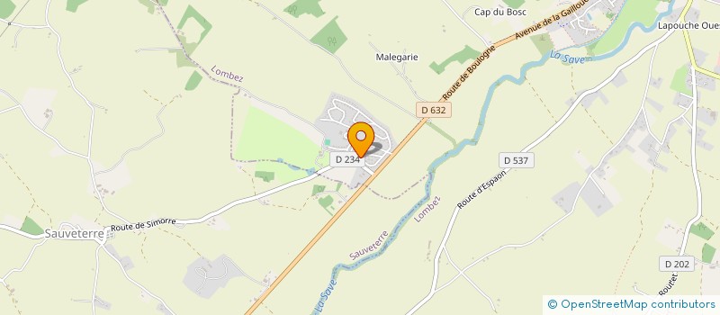 localisation de l'entreprise MADAME KARINE PAYET-LEBOURGES à LOMBEZ