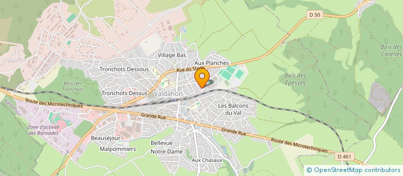 localisation de l'entreprise MADAME KARINE PELLEGRIN  VALDAHON