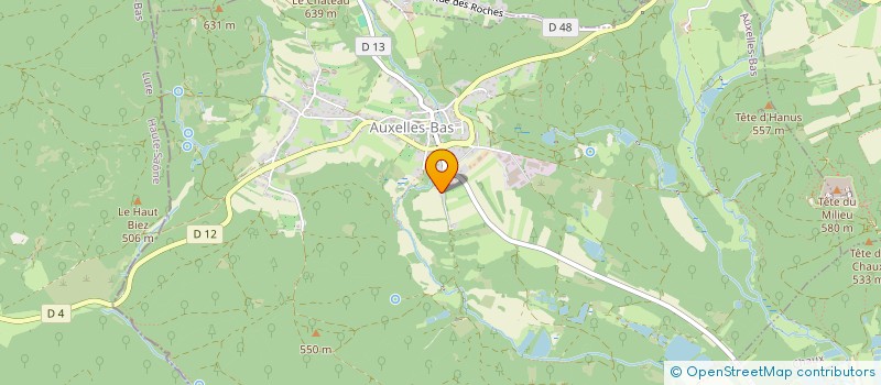 localisation de l'entreprise MADAME KARINE PELTIER à AUXELLES-BAS