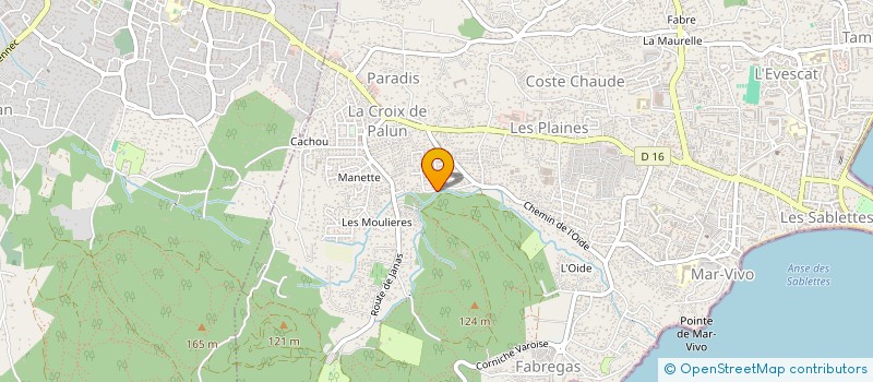 localisation de l'entreprise MADAME KARINE PEREZ à LA SEYNE-SUR-MER