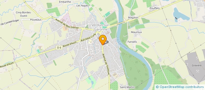 localisation de l'entreprise MADAME KARINE PERIES  VERDUN-SUR-GARONNE