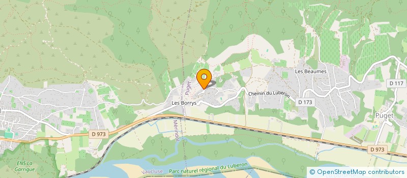 localisation de l'entreprise MADAME KARINE PERRAULT  PUGET