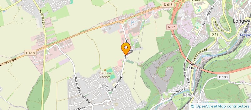 localisation de l'entreprise MADAME KARINE PERREY  LEXY