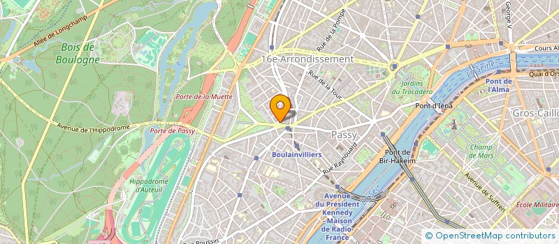 localisation de l'entreprise MADAME KARINE PERRICAUDET  PARIS