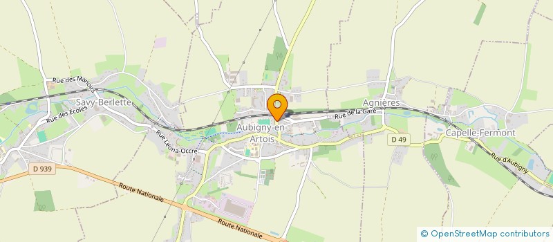 localisation de l'entreprise MADAME KARINE PERU  AUBIGNY-EN-ARTOIS