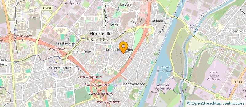 localisation de l'entreprise MADAME KARINE PESTEL à HEROUVILLE SAINT CLAIR