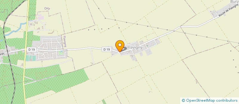 localisation de l'entreprise MADAME KARINE PETIT  FLAVIGNY
