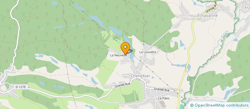 localisation de l'entreprise MADAME KARINE PETIT  CHENEBIER