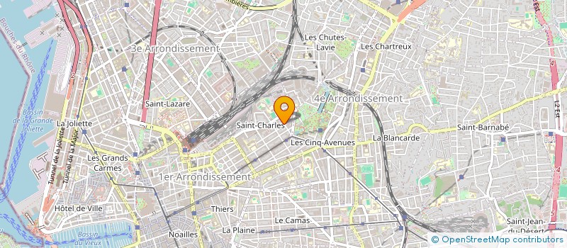 localisation de l'entreprise MADAME KARINE PEYROT à MARSEILLE