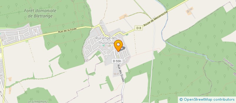 localisation de l'entreprise MADAME KARINE PHILIPPON  RURANGE-LES-THIONVILLE