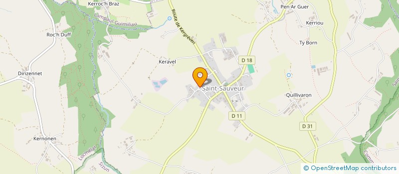 localisation de l'entreprise MADAME KARINE PICHON  SAINT-SAUVEUR