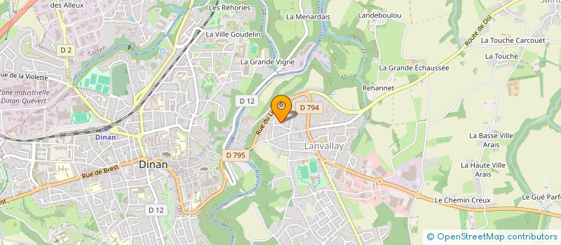 localisation de l'entreprise MADAME KARINE PIEL  LANVALLAY