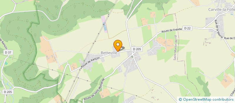 localisation de l'entreprise MADAME KARINE PIERRON  SAINT MARTIN DE L'IF