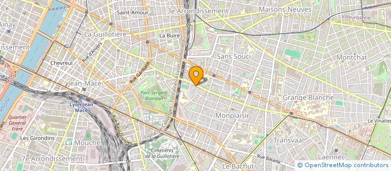 localisation de l'entreprise MADAME KARINE PILON  LYON