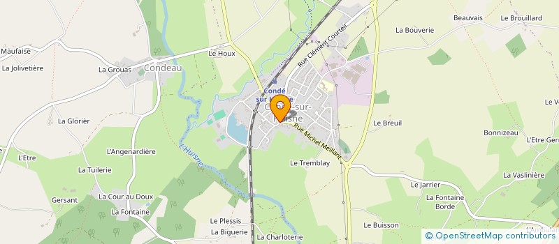 localisation de l'entreprise MADAME KARINE PLANCON à SABLONS-SUR-HUISNE