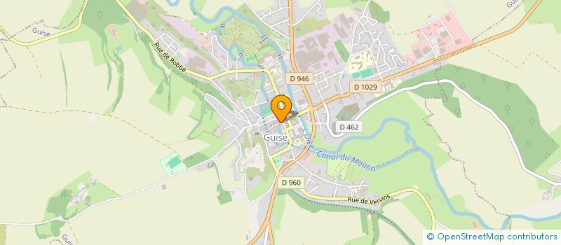 localisation de l'entreprise MADAME KARINE POILVE à GUISE