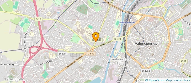 localisation de l'entreprise MADAME KARINE POL  VALENCIENNES