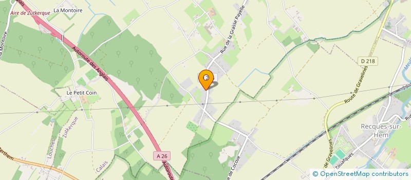 localisation de l'entreprise MADAME KARINE POPIEUL  ZUTKERQUE