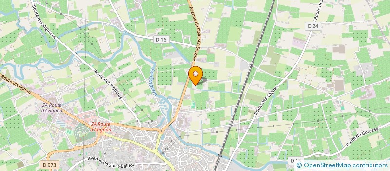 localisation de l'entreprise MADAME KARINE PORT LEVET  CAVAILLON