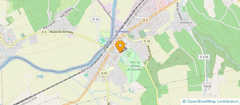 localisation de l'entreprise MADAME KARINE POTTIN  DORMANS