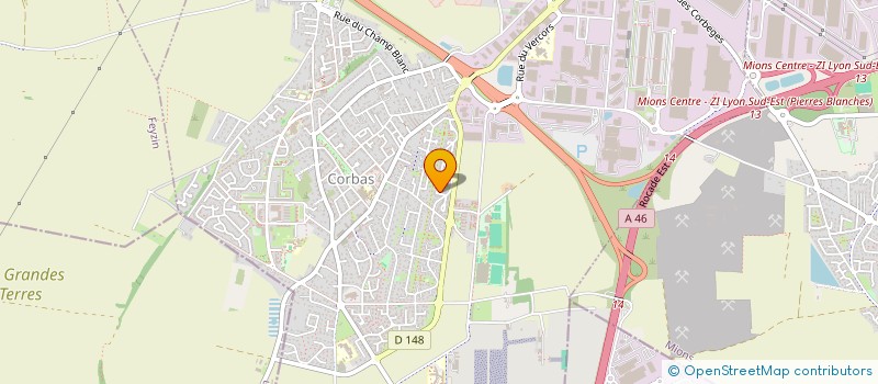 localisation de l'entreprise MADAME KARINE POUCHOL à CORBAS