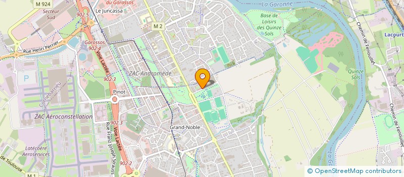 localisation de l'entreprise MADAME KARINE POULIOT  BLAGNAC