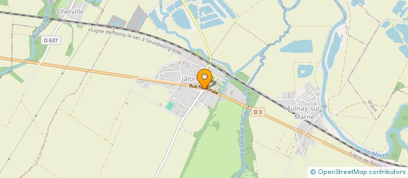 localisation de l'entreprise MADAME KARINE POYER  JALONS