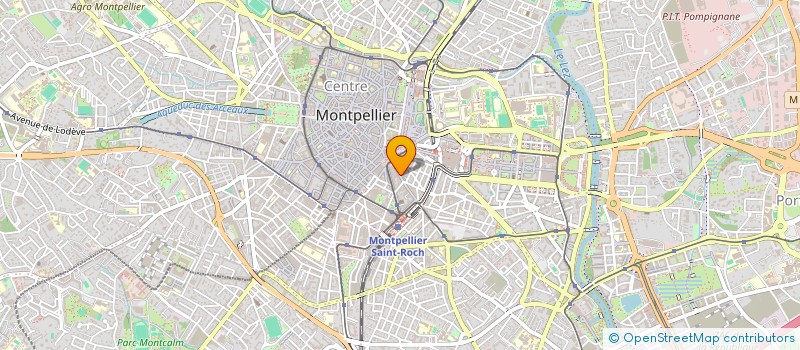 localisation de l'entreprise MADAME KARINE PRADELLE à MONTPELLIER