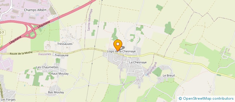 localisation de l'entreprise MADAME KARINE PROUST  SAINTE-NEOMAYE