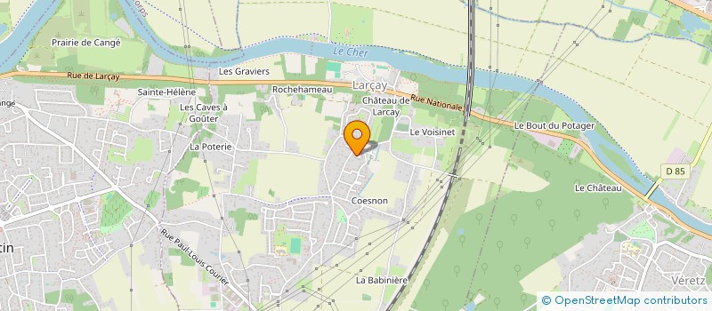 localisation de l'entreprise MADAME KARINE PROVOST  LARCAY