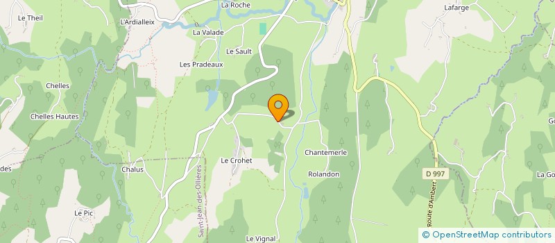 localisation de l'entreprise MADAME KARINE PUISSOCHET  DOMAIZE