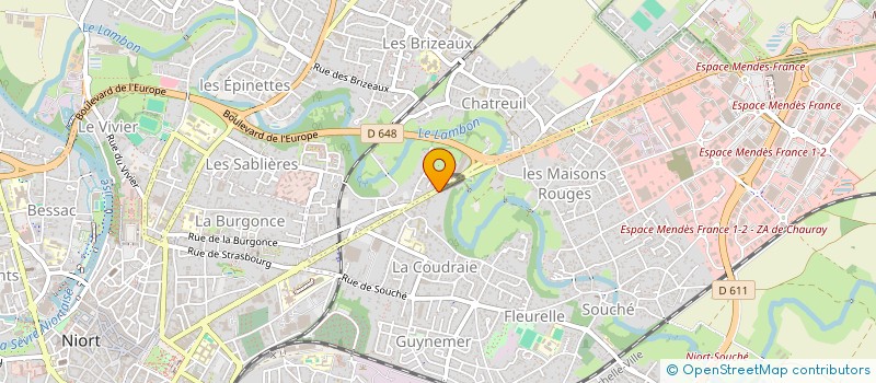 localisation de l'entreprise MADAME KARINE RABOUAN à NIORT