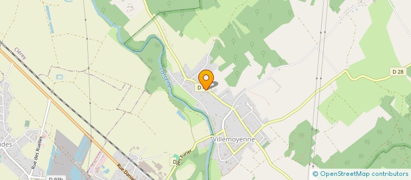 localisation de l'entreprise MADAME KARINE RAGUIN  VILLEMOYENNE