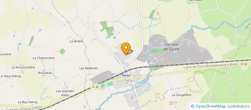 localisation de l'entreprise MADAME KARINE RENARD  MONTSURS