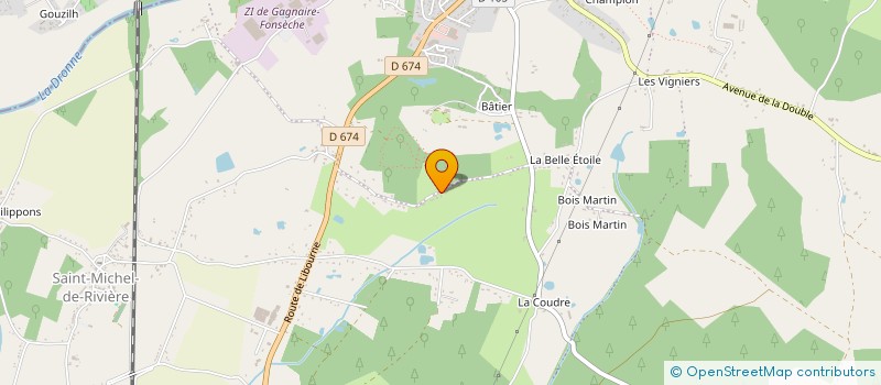 localisation de l'entreprise MADAME KARINE RENARD  LA ROCHE CHALAIS