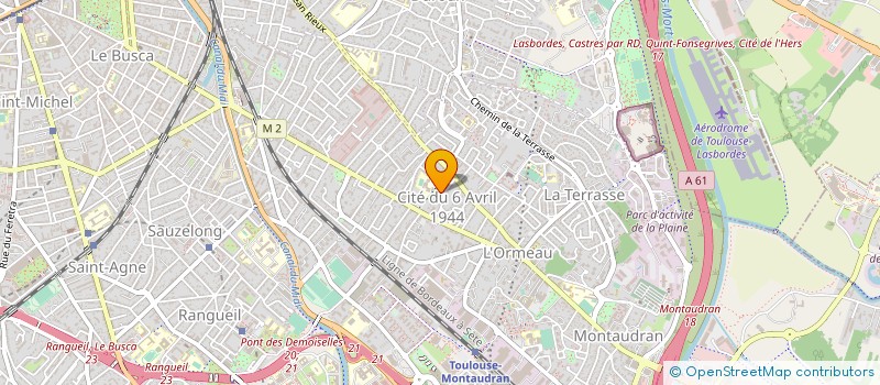 localisation de l'entreprise MADAME KARINE REVERSAT à TOULOUSE