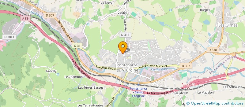 localisation de l'entreprise MADAME KARINE REY  VINDRY-SUR-TURDINE