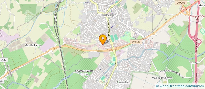 localisation de l'entreprise MADAME KARINE RICART à TOULOUGES