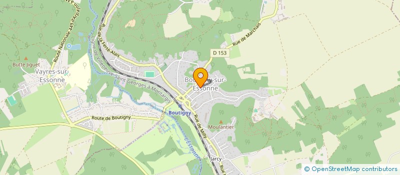 localisation de l'entreprise MADAME KARINE RICHARD  BOUTIGNY-SUR-ESSONNE