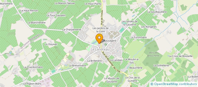 localisation de l'entreprise MADAME KARINE RICHARD à LE LANDREAU