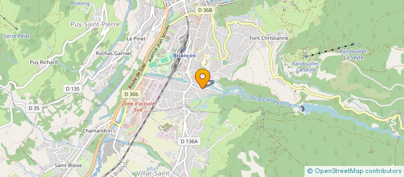 localisation de l'entreprise MADAME KARINE RICHARD  BRIANCON